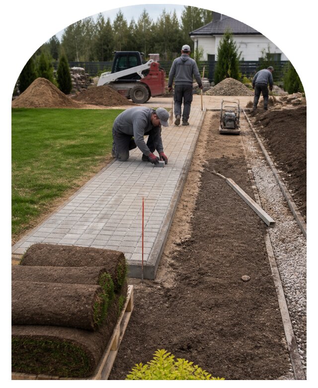 Благоустройство участка 10 соток под ключ в Стрежевом